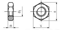 Hex nuts