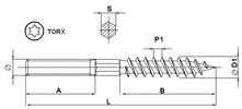 Hanger bolts